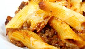 Lamb/Quorn Penne Pasta Bake