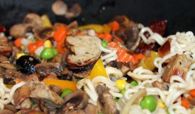 Kids Vegetarian Chow Mein