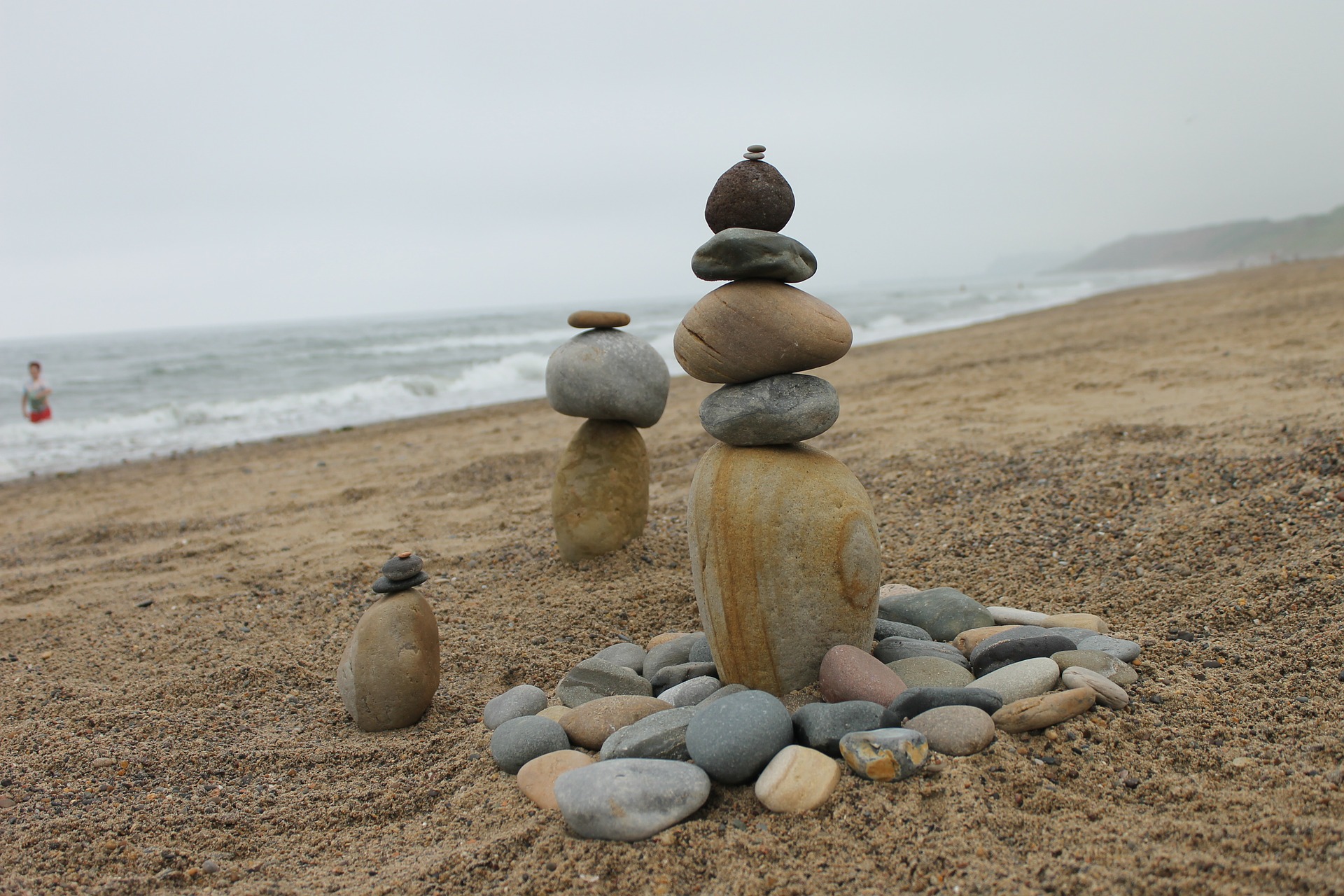 Pebble Sculptures