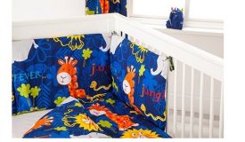 Jungle Cot Bumper Set