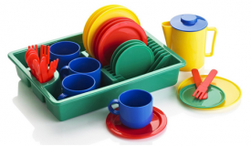 KiddyPlay 29 Piece Play Dishes Teaset