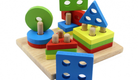 Shape Sorter Geometric Puzzle