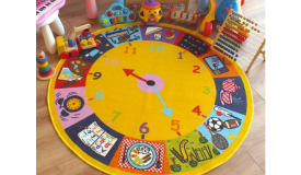 Clock Rug