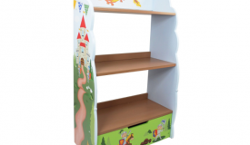 Bookcase with Storage Drawer